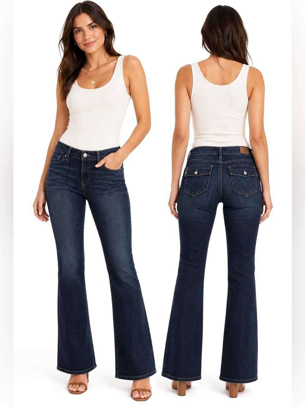 Paige Laurel Canyon Low Rise Bootcut Jeans Size 33 Petite Like New